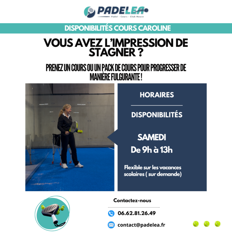 Cours Caroline Padelea